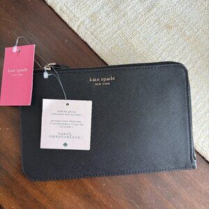Kate Spade Black Wristlet